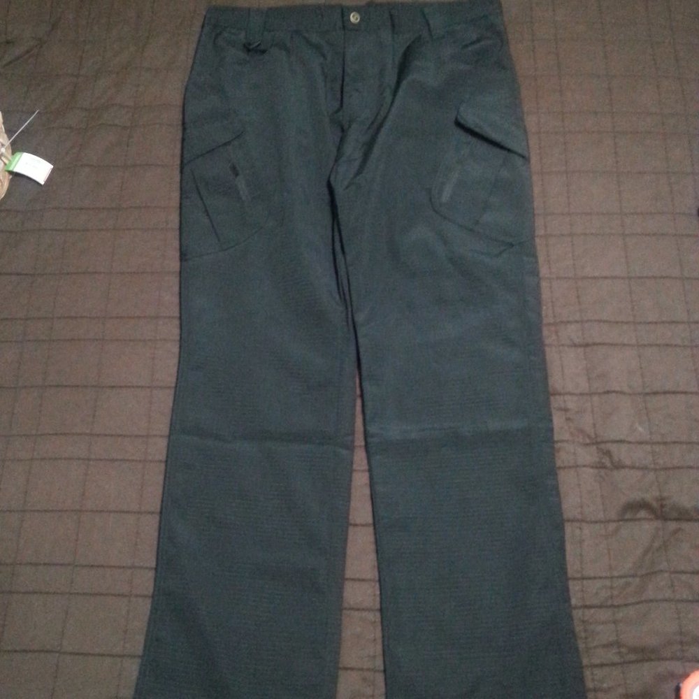 Tactical Tac Cargo Pants (lightweight)  Men's Black Parachute style